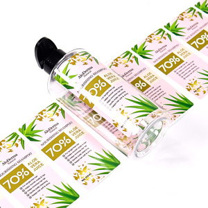 Etiquetas Adhesivas de Vinilo Brillante Multiusos Personalizadas y Etiquetas para Botellas |   Pegatinas Adhesivas Impermeables para Contenedores - Product Image 2