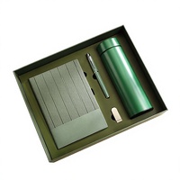 Kit de Bienvenida de Lujo para Empleados, Cuaderno con Logotipo Personalizado, Bolígrafo, Vaso Térmico, Set de Regalo Corporativo para Integración, Regalos Ejecutivos de Negocios