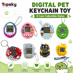 Jeu de compagnie virtuel numérique 168 en 1, 90s nostalgique, 49 animaux, œuf <span class=keywords><strong>Tamagochi</strong></span> - Product Image 2