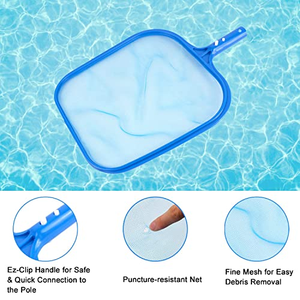 Accessoires de <span class=keywords><strong>piscine</strong></span> fournitures professionnelles robustes râteau à feuilles de <span class=keywords><strong>piscine</strong></span> filet à mailles fines - Product Image 6