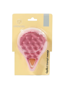 Shampoo Grenobil e spazzola per massaggio, dispositivo in silicone per la cura del cuoio capelluto - Product Image 1