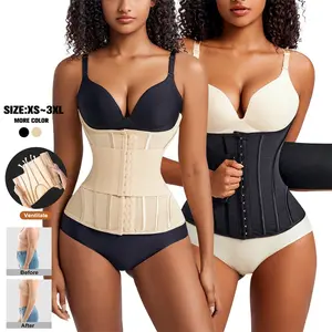 Sculpt Touch Faja Para cintura Cincher Trainer Shaper Size Down Beige Plus Size Waist Trainer para mujeres Snatch Me Up Bandage