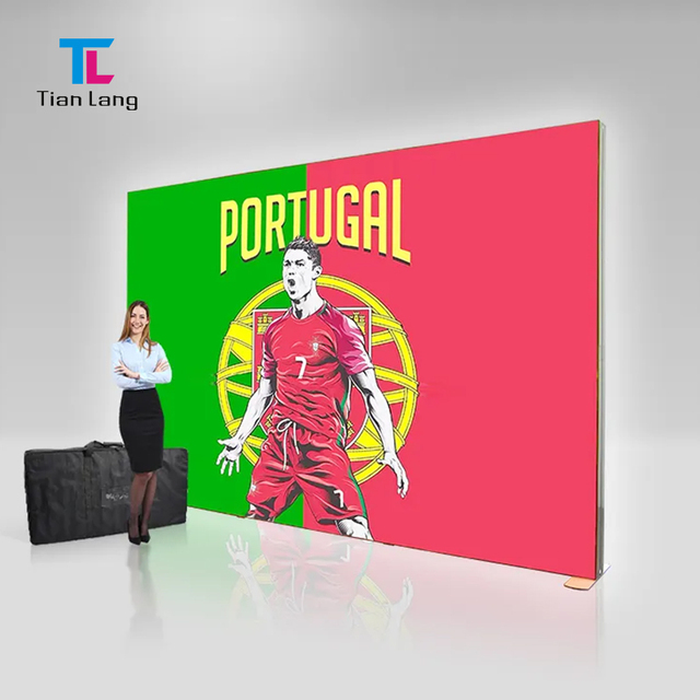 TianLang 120cm Aluminium Frameless Portable LED Display Board Light Box Wholesale Seg Advertising Tool-Free Lightbox