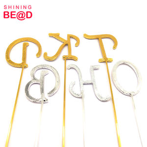 ขายส่งแฟชั่นตัวอักษรภาษาอังกฤษA-ZโลหะผสมคริสตัลR Hinestone<span class=keywords><strong>เค้ก</strong></span>Topperสําหรับงานแต่งงานวันเกิดขนมหวานตกแต่งเค้ก - Product Image 2