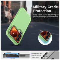 Funda Mate Resistente al Desgaste, Anti-Rayones y Absorbente de Impactos, con Parte Trasera Rígida y Bordes Suaves para Xiaomi 17 Pro/17 Pro Max/Poco X8 Pro