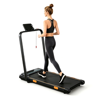 Tapis de marche intelligent pour la maison avec fonction de vibration, moteur silencieux 1,5 CV, pour une entraînement de brûlage des graisses