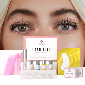Kit de rehaussement de <span class=keywords><strong>cils</strong></span> pour usage professionnel en salon de beauté, lotions véganes, kit de permanente de <span class=keywords><strong>cils</strong></span> longue durée - Product Image 1