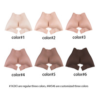 Culotte Rembourrée Fessier Effet Naturel Silicone Faux Fesses Qualité Industrielle Douce Augmentant les Hanches Gel de Silicone