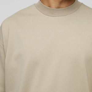 280 grammes T-<span class=keywords><strong>paita</strong></span> T-shirt respirant pour hommes de qualité supérieure coupe ample col rond manches courtes Design parfait pour la superposition - Product Image 4