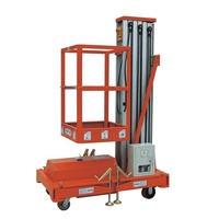 Nacelle-support d'ascenseur aérien, table de levage portable en alliage d'aluminium