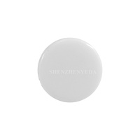 Dames rondes en plastique faites à la main de 22.5mm à 50mm Jeu de backgammon en acrylique personnalisé Pièces de rechange plates