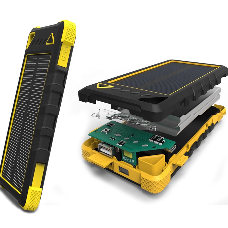 Лидер продаж продукт 2019 высокой емкости портативный Power Bank 18000 мАч Солнечное зарядное устройство