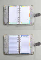 Défi d'Épargne Journal Planificateur de Budget Couverture en Cuir Portefeuilles Pages Intérieures à Enveloppes Personnalisable Vente en Gros