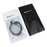 Sacs en mylar transparents étanches personnalisés avec fermeture éclair pour l'emballage de câbles de données de téléphone portable, d'écouteurs, de produits électroniques