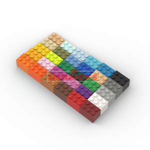 ชุดตัวต่อ BEBRICKS ซีรีส์ 3021 แผ่น 2x3 ชิ้นส่วนตัวต่อ ของเล่นชุดประกอบพื้นฐาน MOC <span class=keywords><strong>Creator</strong></span> สำหรับ DIY - Product Image 3