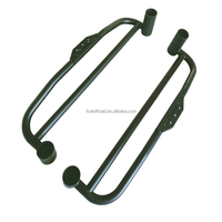 Accessoires pour Suzuki Jimny 4x4 de 1998 à 2017, marchepieds latéraux en acier, marchepieds latéraux Jimny avec logo JIMNY