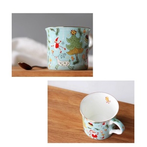 Ustom-<span class=keywords><strong>tazas</strong></span> de cerámica para Navidad, <span class=keywords><strong>tazas</strong></span> de porcelana con el mejor <span class=keywords><strong>precio</strong></span> y calidad para café, té y leche - Product Image 5