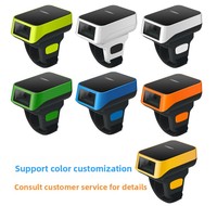 Escáner de Dedos Ergonómico Zebra Rs5100, Lector de Códigos de Barras Recargable por USB con 4.2 para Gestión de Inventario y Control de Stock