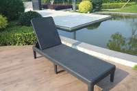 Chaise longue de piscine commerciale OEM pour extérieur, chaise longue de plage, transat de piscine