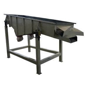 Criba Vibratoria Lineal de Acero Inoxidable 304 de Una Capa y Gran Volumen para Alimentos - Product Image 5