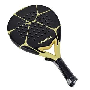 2024 New Arrival 18K Carbon chuyên nghiệp tùy chỉnh quần vợt và padel Racket OEM thiết kế với biểu tượng cá nhân