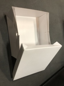 19x14-inch hộp bánh trắng với cửa sổ, 2-Count hộp <span class=keywords><strong>Cookie</strong></span> 2pcs Pastry hộp Nhà cung cấp nhà máy - Product Image 4