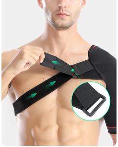 OHOCO Ceinture de protection d'épaule unisexe en coton écologique réglable et personnalisable, certifiée CE, pour l'entraînement sportif et la prévention des tensions musculaires - Product Image 2
