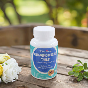 อาหารเสริมเพื่อสุขภาพ60นับเม็ดสมุนไพรต่อต้านริ้วรอยจากพฤกษศาสตร์ปราศจากคาเฟอีน - Product Image 2