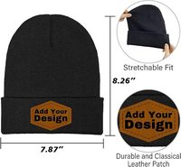 Gorros Personalizados HKZB con Bordado 3D Personalizado con Texto, Foto, Logotipo, Diseño de Calavera Tejida, Cálida para Invierno, Diseño de Dibujos Animados