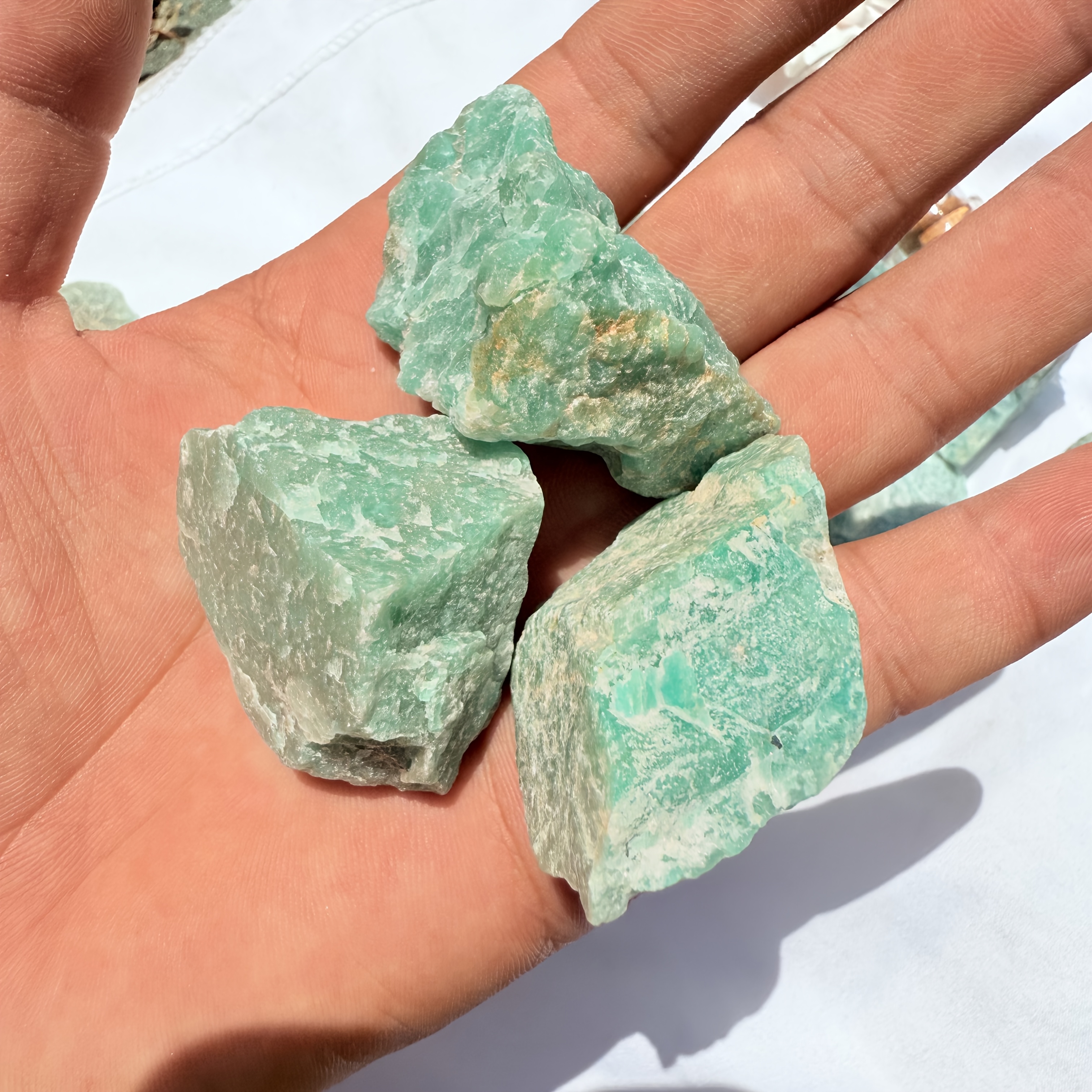 Piedra Bruta de Amazonita