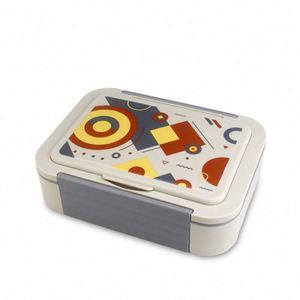 Lonchera Infantil Premium Tiffin de 1180 ml, Lonchera Cuadrada con Diseño de Dibujos Animados, Lonchera Térmica para Comida Caliente para Niños - Product Image 5