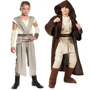 Star Rey War Cosplay Kostüm Kinder Jedi-Krieger Obi Wan Kenobi Schwarze Soldaten Sturmtruppen Das Erweckungs-Kraft-Girls ausgefallenes Kostüm