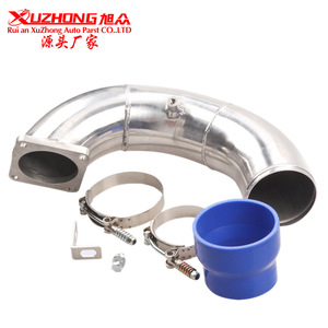 Xuzhong Exhaust Pipe Kit 3.5 Inch Aluminum Alloy For Dodge 94-98 5.9L Engine Modification - Product Image 1