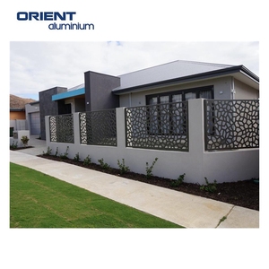 Customized Laser Cut Fencing Panels Decorative Laser Cut <strong>Wall</strong> Metal Screen <strong>Partition</strong> Outdoor - Product Image 5