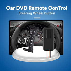Contrôleur de volant sans fil Podofo, boutons de navigation DVD, accessoire de voiture pour autoradio stéréo - Product Image 4