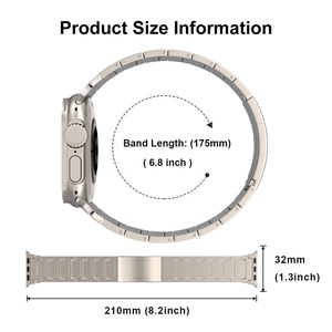 Vente en gros de bracelets de montre sport en acier inoxydable 46mm/49mm, remplacement pour Watch SE ULTRA 10/9 22MM à attache rapide - Product Image 3