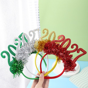 Prodotto di Tendenza 2027: Fascia per Capelli Glitterata per <span class=keywords><strong>Capodanno</strong></span>, Accessorio per Costume in Acciaio Inossidabile per Feste e Celebrazioni Aziendali - Product Image 1