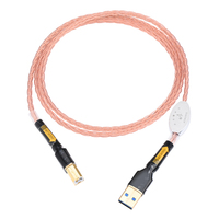 Câble audio USB Hi-End 8 brins OCC 3.0 pour moniteur d'ordinateur, projecteur, téléphone, ordinateur portable et haut-parleur