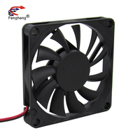 Ventilateur de refroidissement sans balais DC 7010, roulement à manches, 5V 12V 24V, 70x70x10mm, étanche et résistant à l'humidité, 70mm