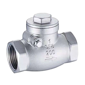 Válvula de drenaje hidráulica manual de acero inoxidable roscado Válvula de retención de alta resistencia para agua, aceite, Gas y ácido - Product Image 1