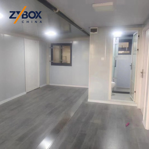 Casa contenedor expandible de 2 pisos con balcón y terraza, villa modular prefabricada para el mercado de Perú, Ecuador y <span class=keywords><strong>Bolivia</strong></span>. - Product Image 2