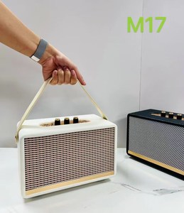 Retro Phong Cách Cổ Điển Công Suất Cao Màu Xanh Răng Loa Không Dây Nhà Loa Siêu Trầm Cổ Điển Di Động Ngoài Trời Loa Âm Thanh M17 - Product Image 2