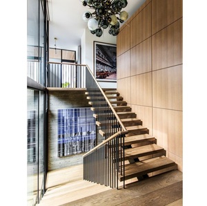 Scala Interna Moderna Standard Americana/Canadese/Australiana con Gradini in Legno - Product Image 2