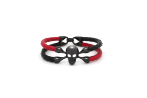 Pulsera de Lujo Premium con Calavera en Acero Inoxidable 316L, Chapada en Oro, Unisex, Joyería de Moda <span class=keywords><strong>VIYA</strong></span> - Product Image 5