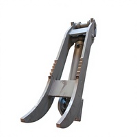 Pince hydraulique multifonctionnelle SLN pour excavatrices de 5-6T, haute stabilité, garantie 1 an - Utilisation forestière/démolition/communautaire