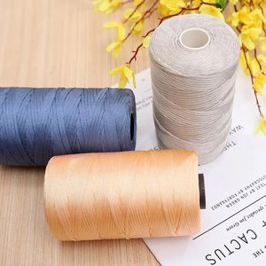 2,5mm DIY Strick haken Hausschuhe Hand gefertigter Faden mit mercer isiertem Baumwoll leinen Flach band gefärbt Cool Hollow Line - Product Image 3