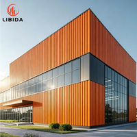 Taller de Fábrica con Estructura de Acero Prefabricada, Planta de Procesamiento Industrial con Estructura de Acero Pesado, Edificio de Almacén Metálico Personalizado
