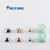 Accessoires pour machine de découpe laser à fibre, tête laser en cuivre monocouche/bicouche pour découpe de métaux, nouveauté