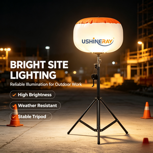Inflatable Construction Site Lighting 240w Ip54 Balloon <b>Work</b> <b>Light</b> Mobile <b>Light</b> Tower Easy Quick Setup Convenient For Minings - Product Image 6