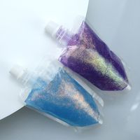 Kit à lèvres brillantes transparent Vegan, sans cruauté envers les animaux, contenant transparent, Base et brillant à lèvres, sac distributeur
